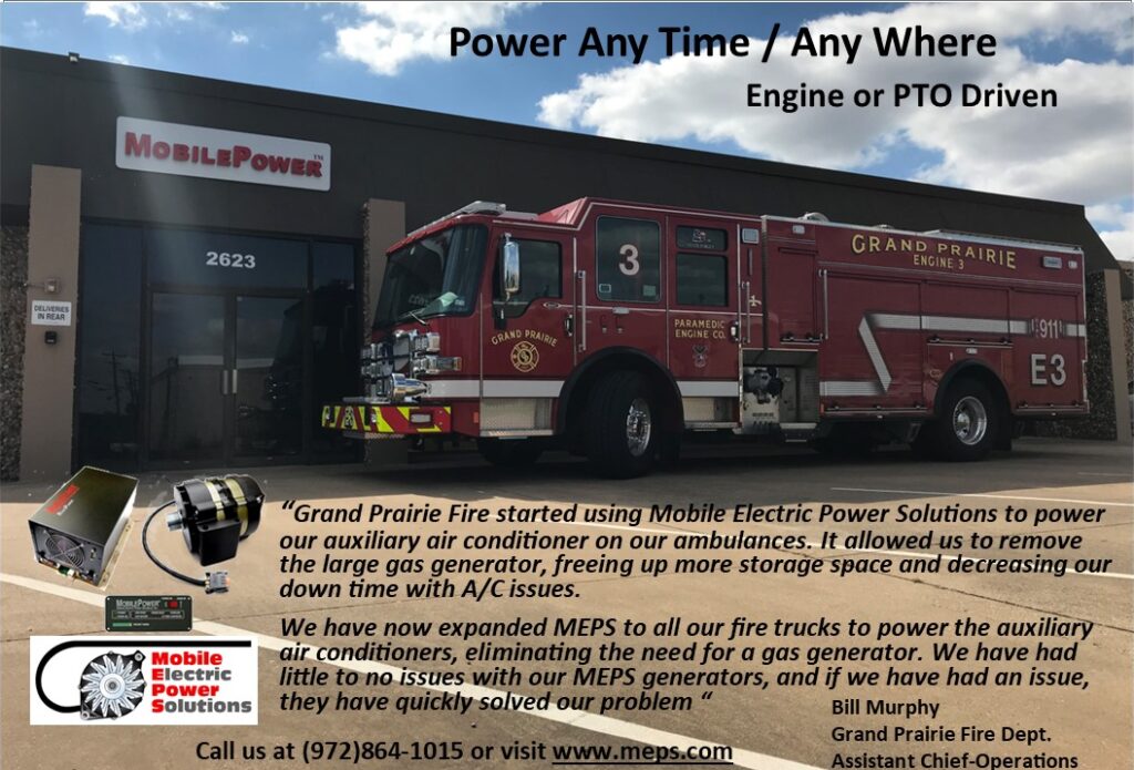 Fire & Rescue/EMS Mobile Electric Power Solutions, Inc.